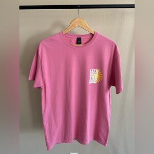 Sweet Claire Pink Short Sleeve Tee